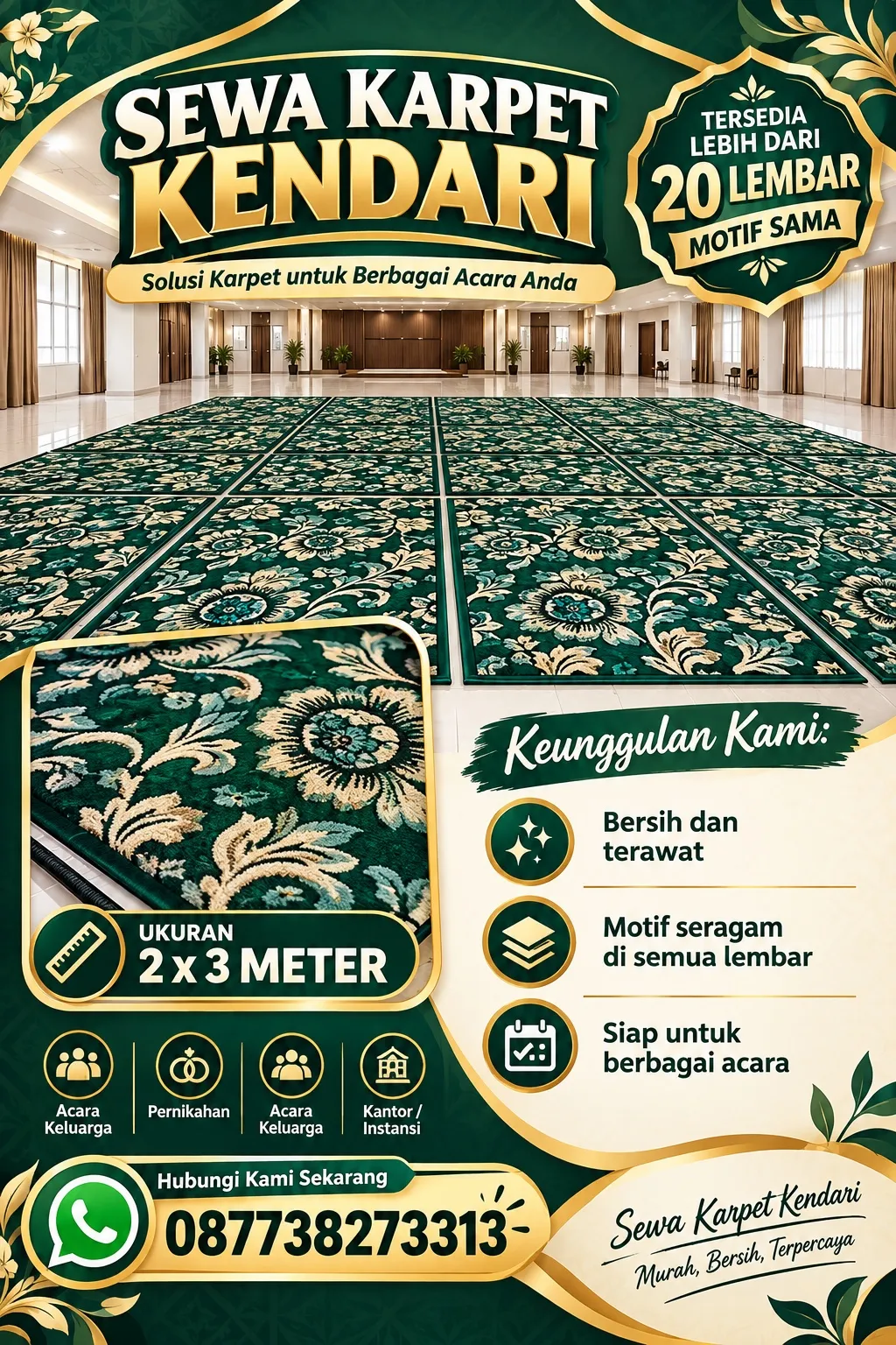 Sewa Karpet Kendari