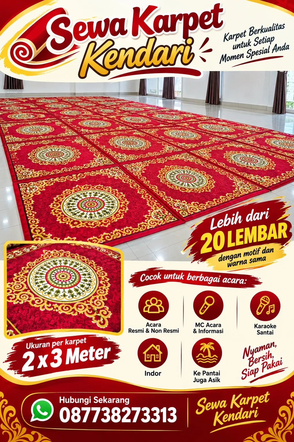 Sewa Karpet Kendari