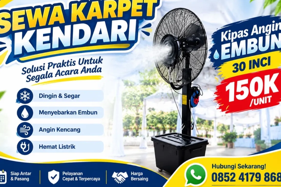 Sewa Kipas Angin Embun